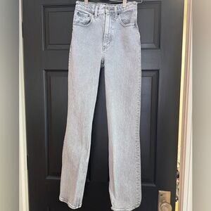 Abercrombie ultra high rise 90's straight leg jeans NWOT